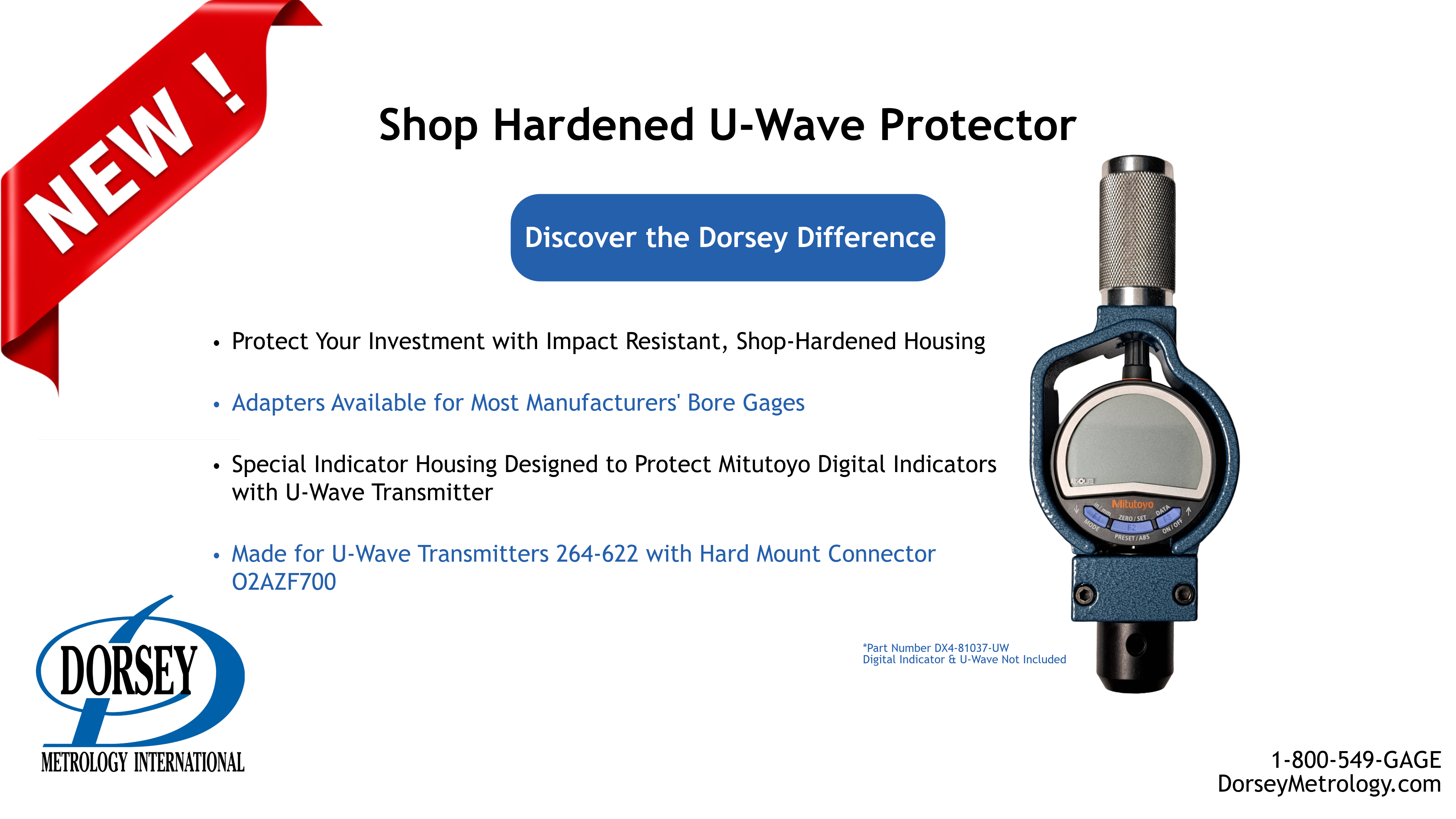 Dorsey Metrology: New Product Available