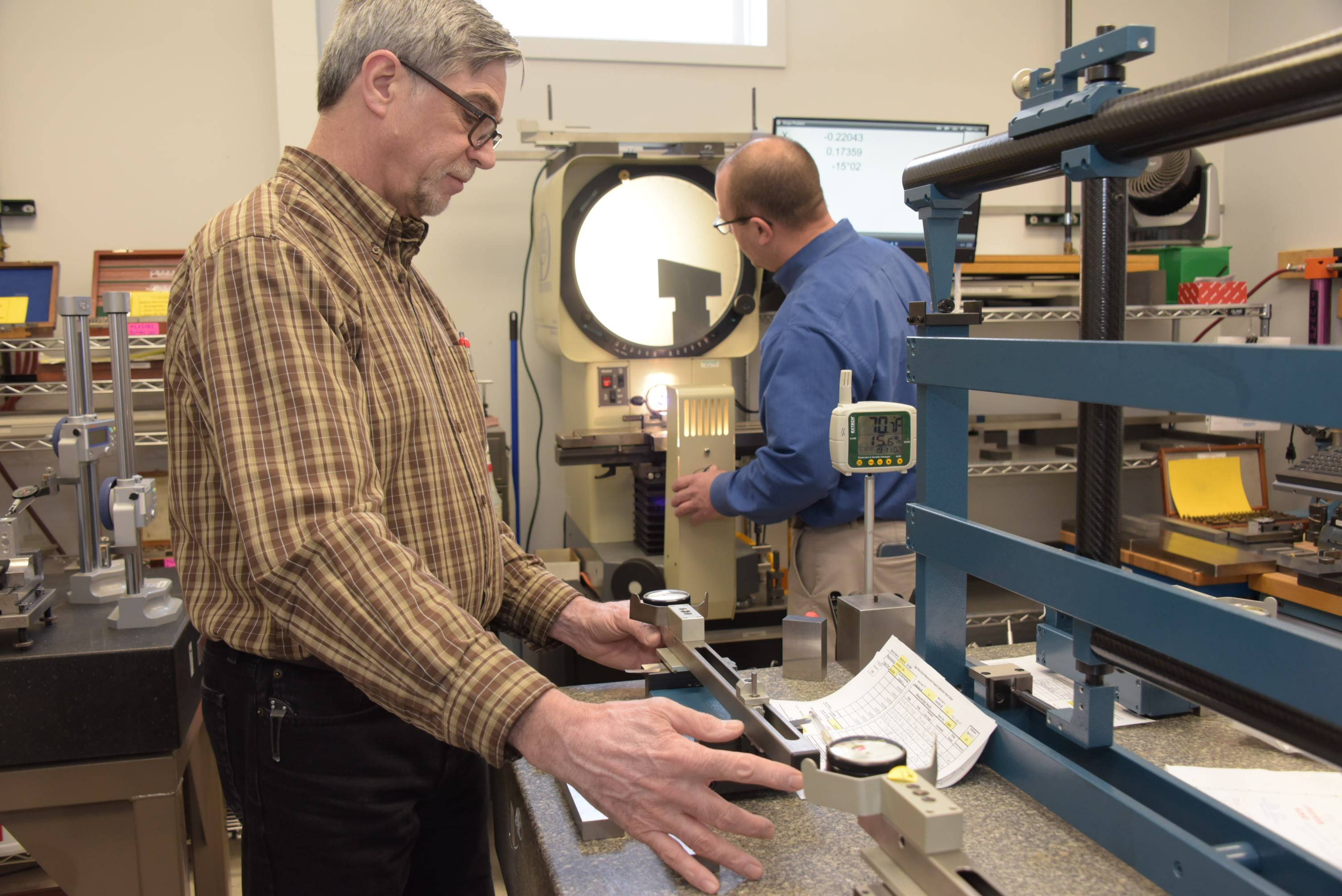 Dorsey Calibration Lab, photo by Tom LaBarbera of Picture this Studios